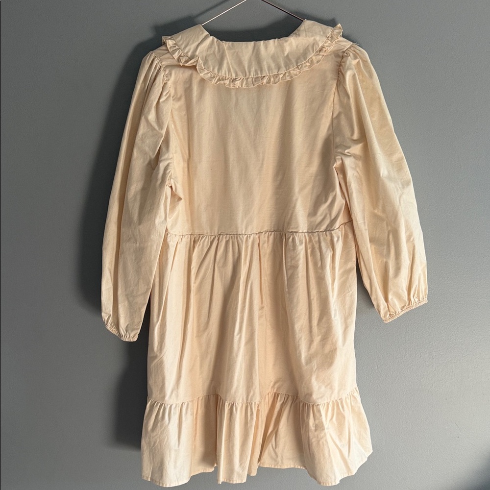 TCEC Cream Ruffle Mini Dress - Picture 3 of 3